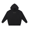 Maintain 360 heavyweight black hoodie with operator back graphic - Zero One Outpost