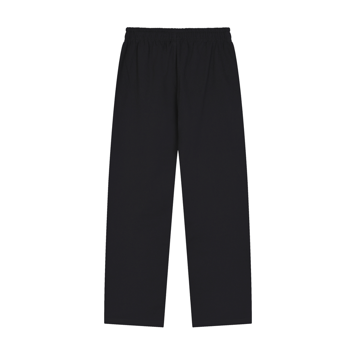 Maintain 360 black heavyweight straight-leg sweatpants with WAKE UP print - Zero One Outpost