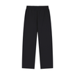 Maintain 360 black heavyweight straight-leg sweatpants with WAKE UP print - Zero One Outpost