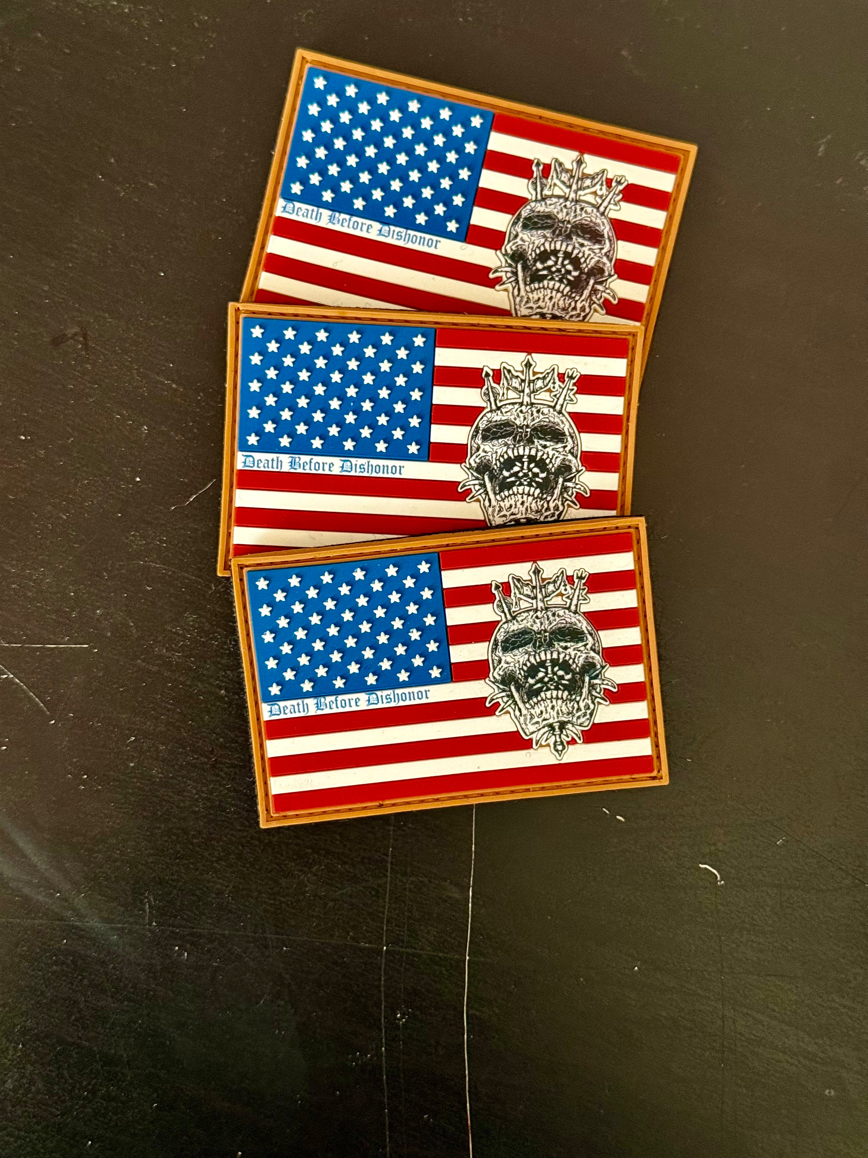 Tactical Morale Patches close-up - Zero One Outpost