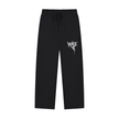 Maintain 360 black heavyweight straight-leg sweatpants with WAKE UP print - Zero One Outpost