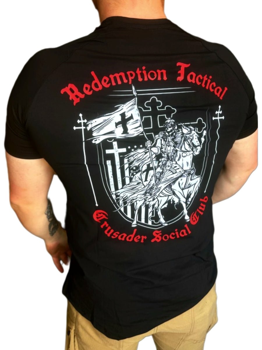 Redemption Tactical Crusader Social Club T-Shirt - Zero One Outpost