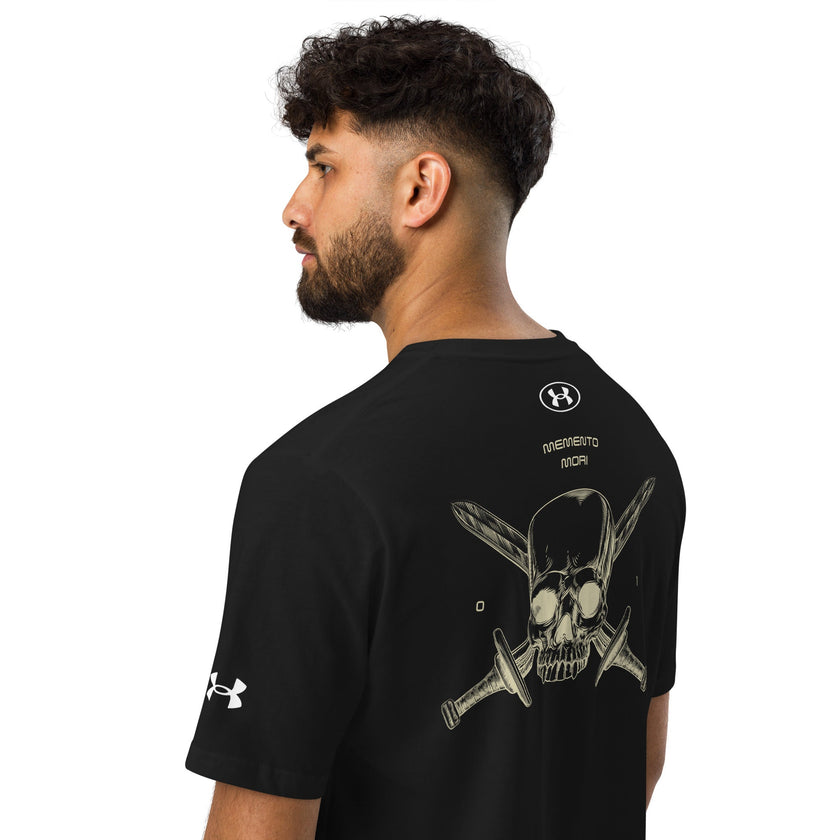 MEMENTO MORI Under Armour Ⓡ athletic t-shirt - Zero One Outpost LLC