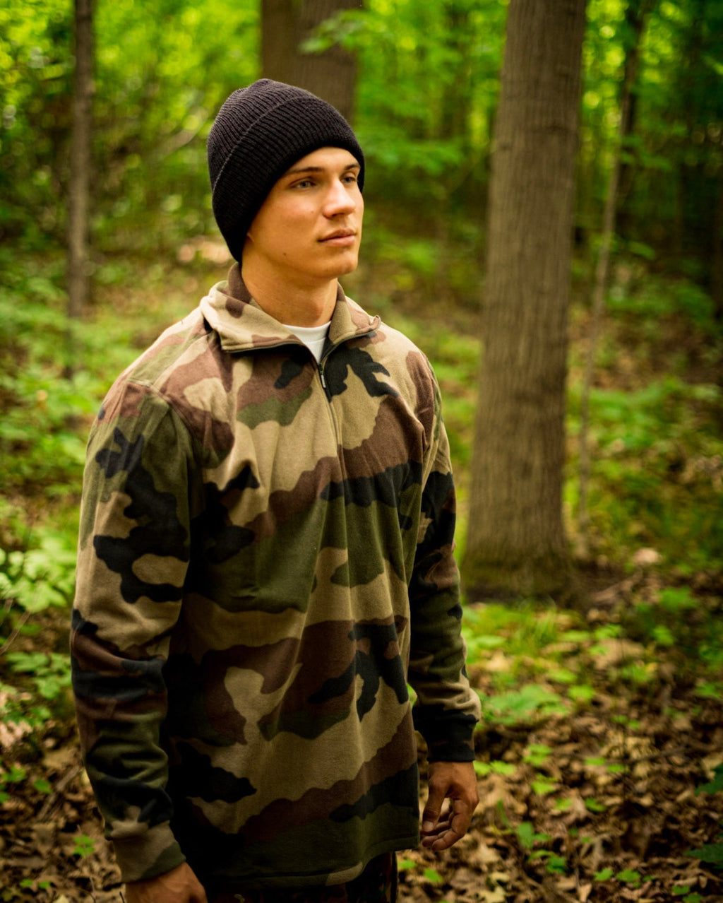 Unissued French CCE Woodland Fleece - Zero One Outpost