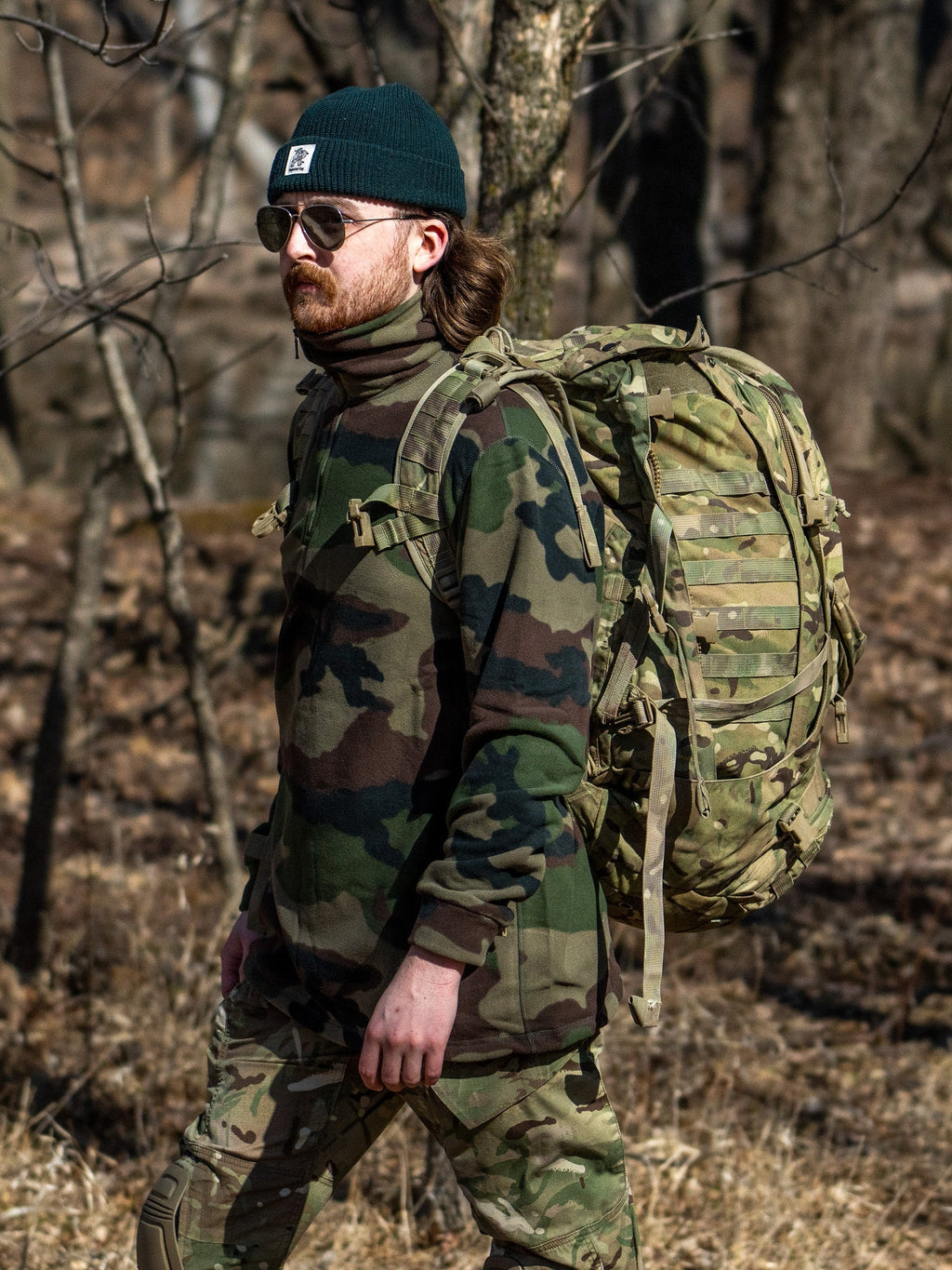 Unissued French CCE Woodland Fleece - Zero One Outpost
