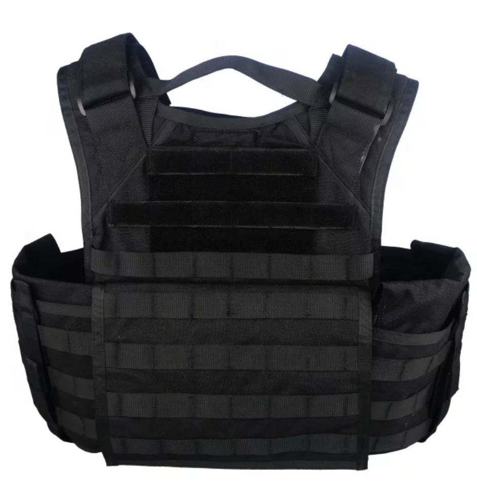 BIG BOY VEST XL COMBO PACKAGE LIGHTWEIGHT LEVEL IV (2) 10x13.5 Front/Back Plates (2) 8x6 Side Plates (LVL IV Ceramic) - Zero One Outpost