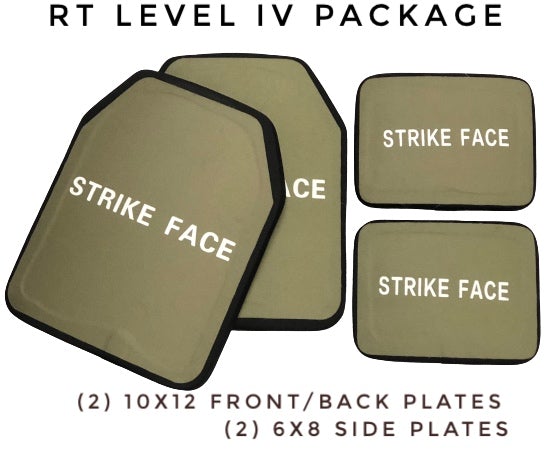 Redemption Tactical Crusader 2.0® l St. Michael FULL ARMOR KIT COMBO PACKAGE with Crusader 2.0 +IFAK Medical Kit + LEVEL IV (2) 10x12 Front/Back Plates (2) 6x6 Side Plates (Level IV Ceramic) - Zero One Outpost