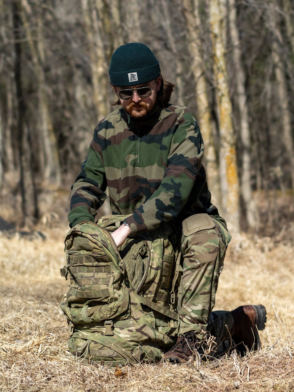 Unissued French CCE Woodland Fleece - Zero One Outpost