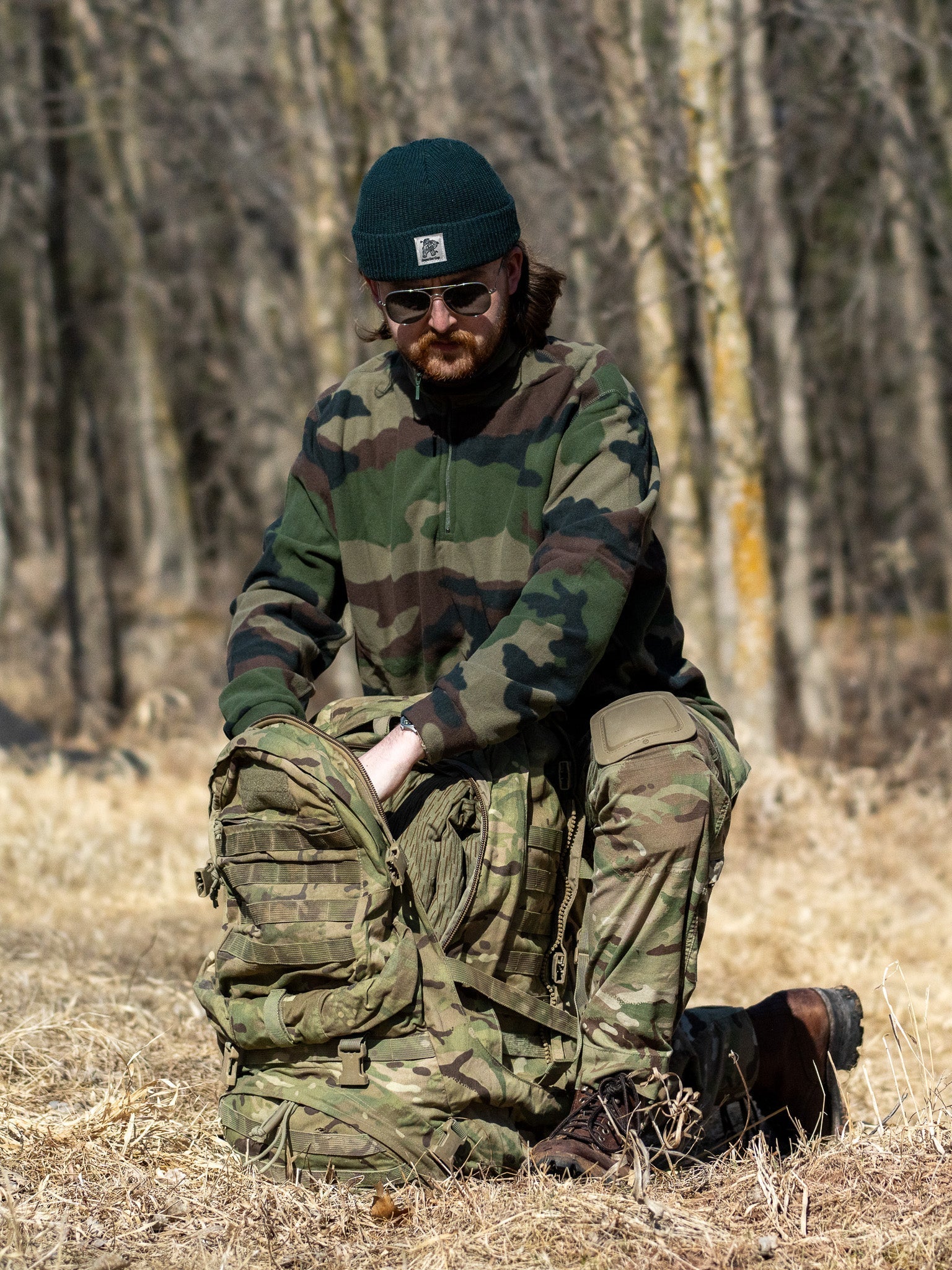 Unissued French CCE Woodland Fleece - Zero One Outpost