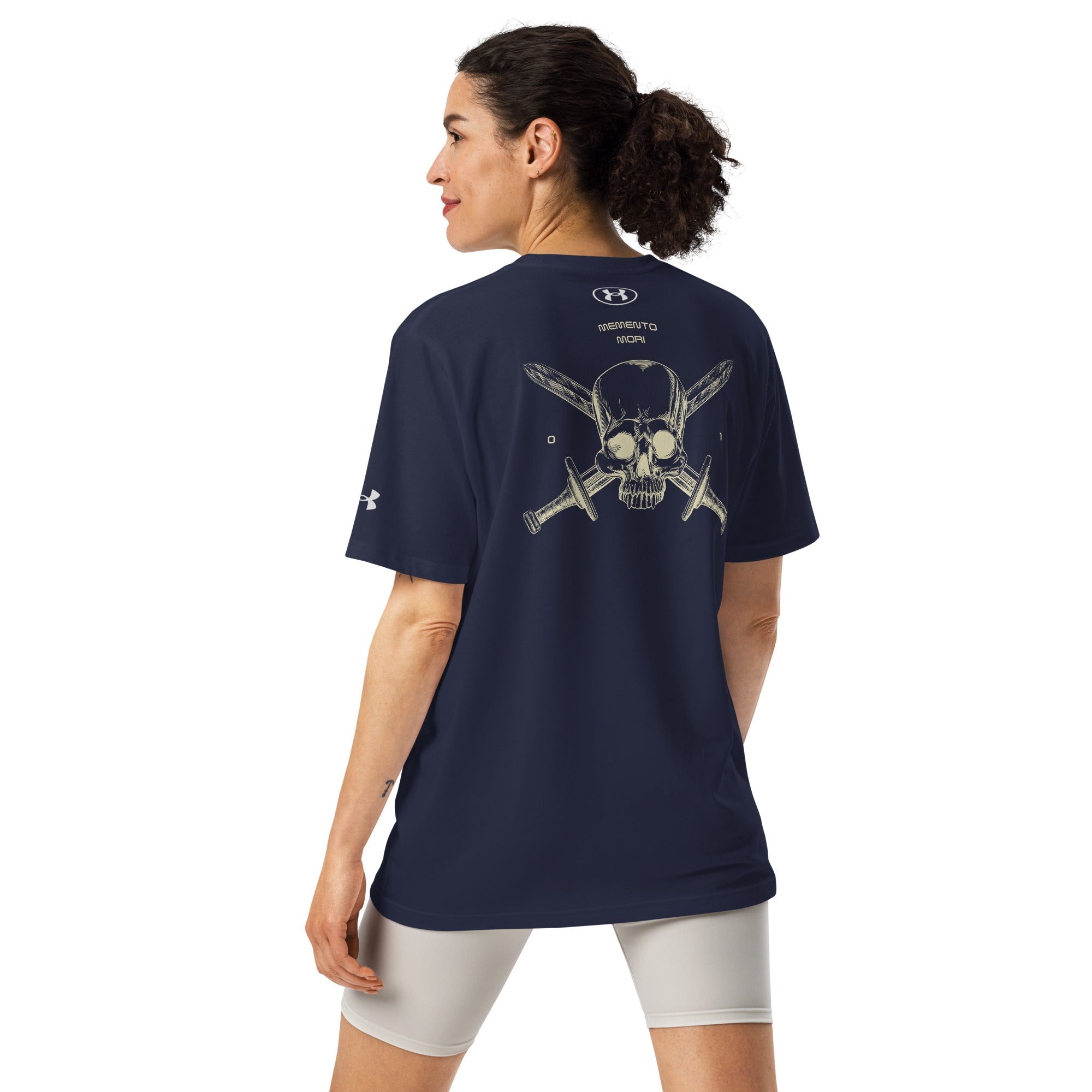 MEMENTO MORI Under Armour Ⓡ athletic t-shirt - Zero One Outpost LLC