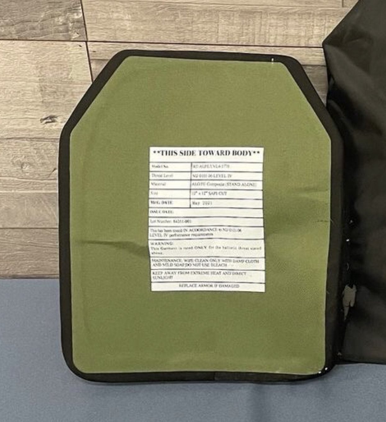 Archangel 2.0 FULL KIT Armor COMBO PACKAGE LIGHTWEIGHT LEVEL IV (2) 10x12 Front/Back Plates (2) 6x8 Side Plates, Archangel Placard (Level IIIA) - Zero One Outpost