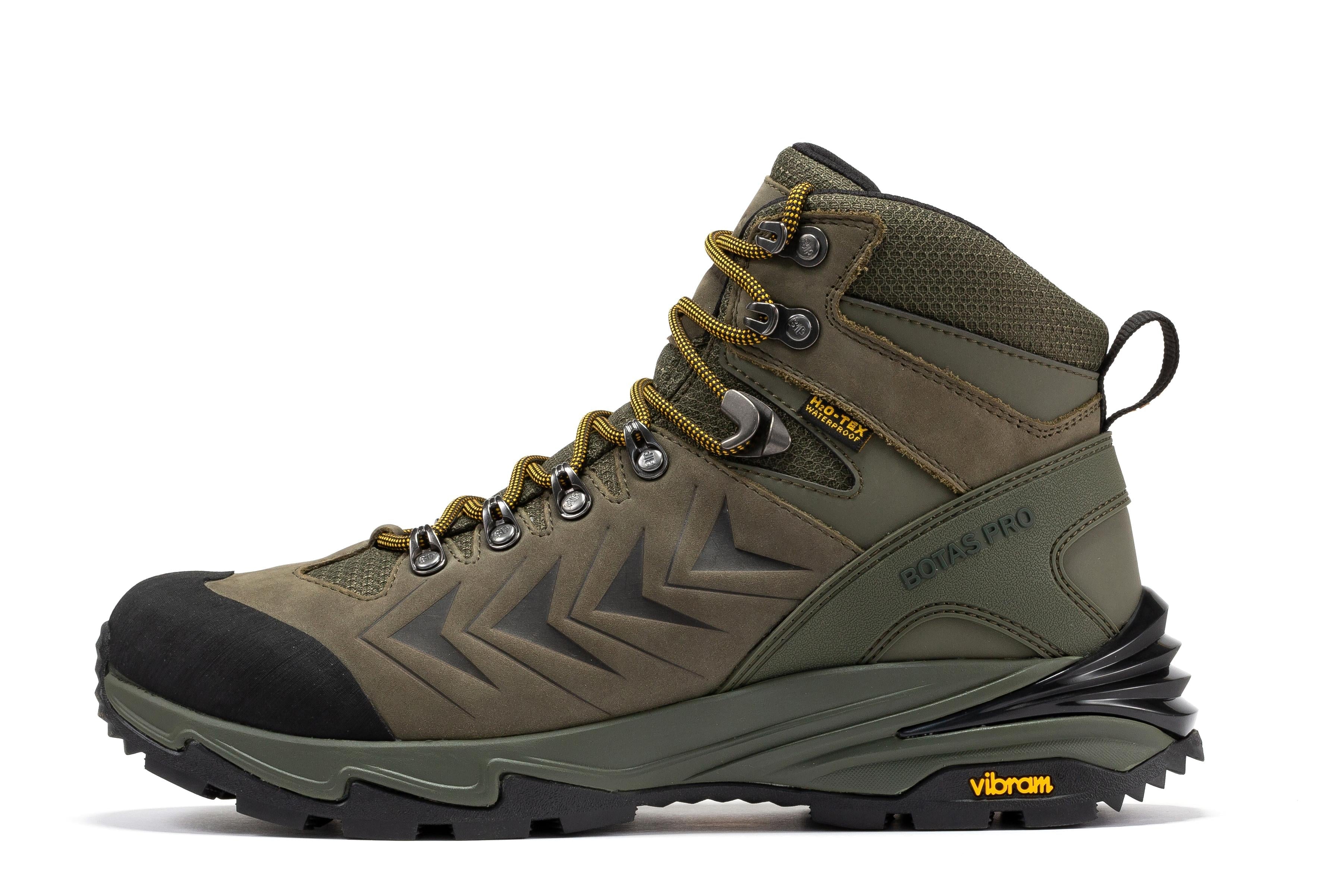 Botas Pro Olive 6 Inch Waterproof Hiking Boots with VIBRAM® Traction Lug Outsole BP22123 - Zero One Outpost