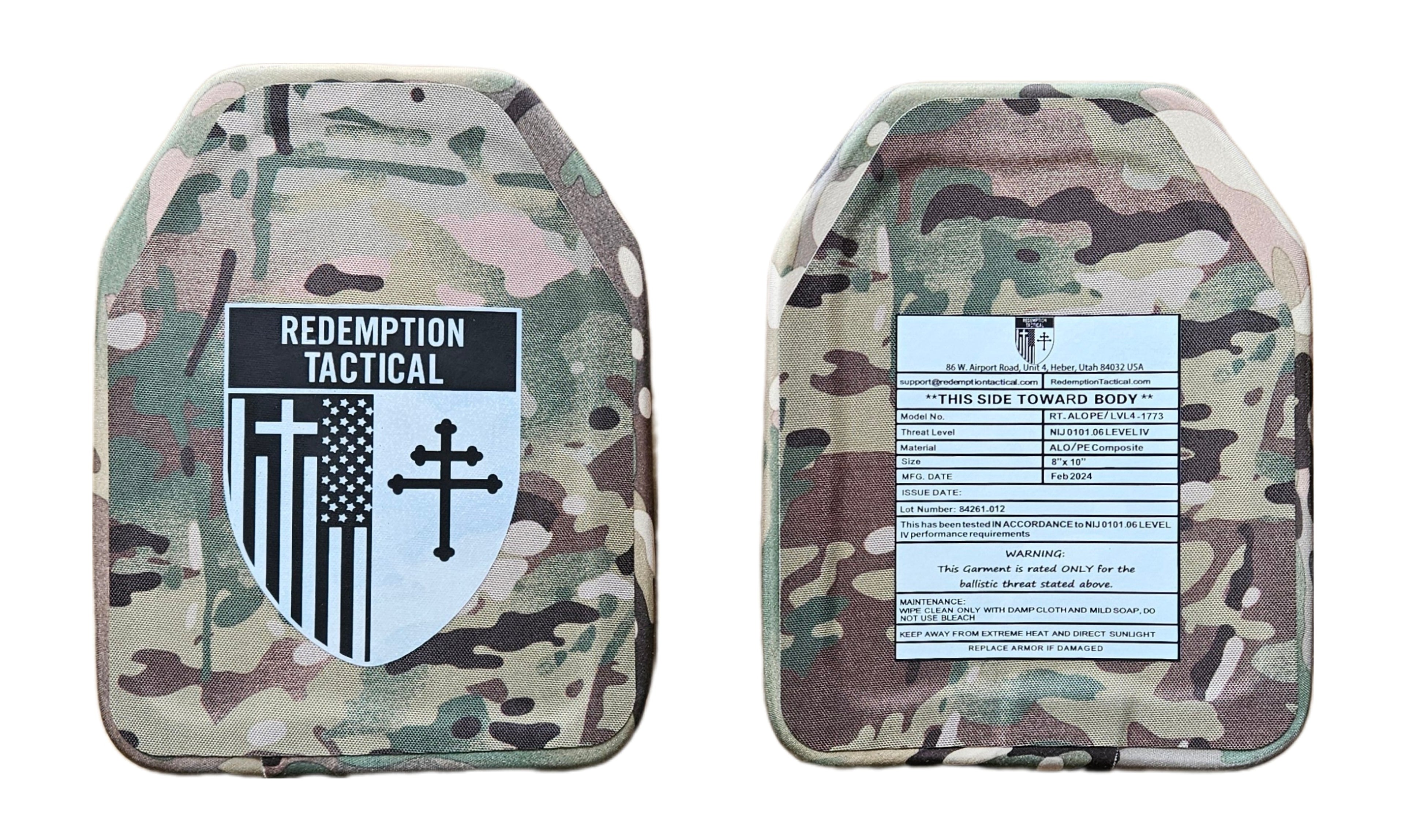 8x10 Level IV Recon 2.0 Armor Kit (Pair Level IV 8x10 Plates or Bundle 8x10 Plates +Recon 2.0 Carrier) - Zero One Outpost