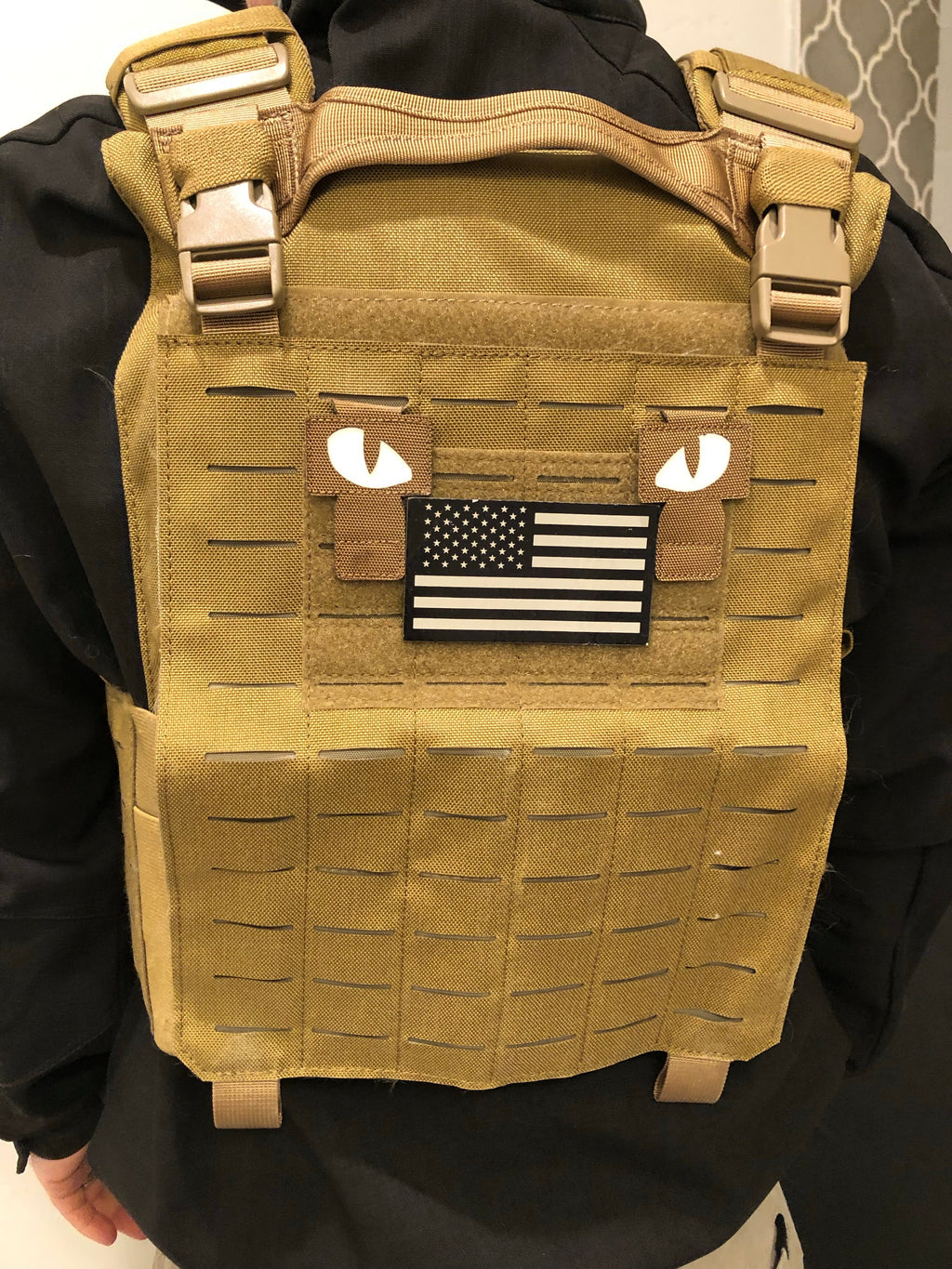 (PAIR) Tactical "Cat Eyes" Patches - Zero One Outpost