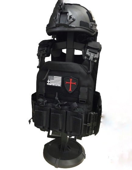 Armor Butler Stand 2.0 Holds Armor Tactical Vest Helmet Stand - Zero One Outpost