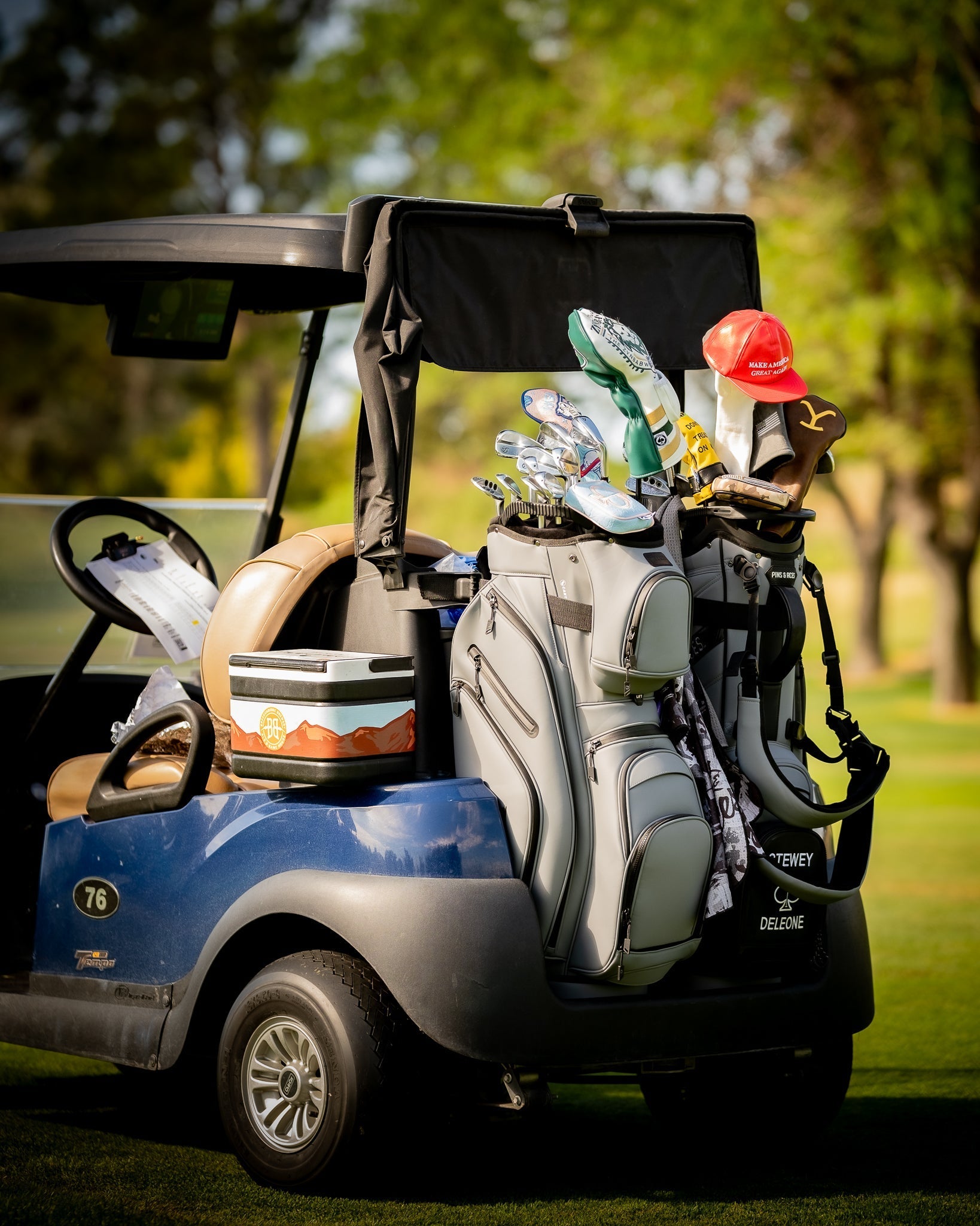Player Preferred™ Cart Bag - Flat Ash - Zero One Outpost