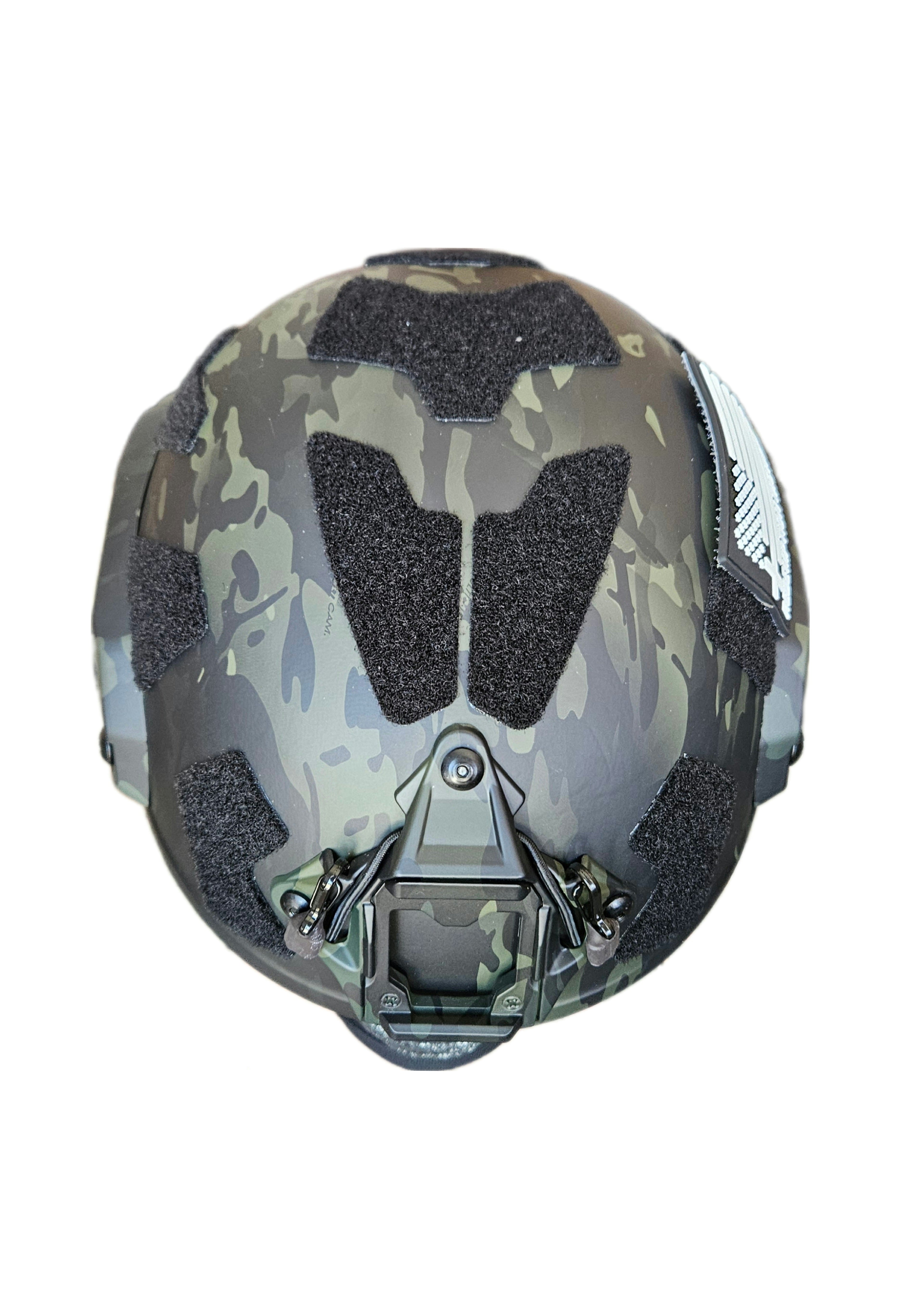 Ballistic Helmet RT2 High Cut Helmet: Tested to LEVEL IIIA (Included Arc Rails, Padding, Straps) - Zero One Outpost