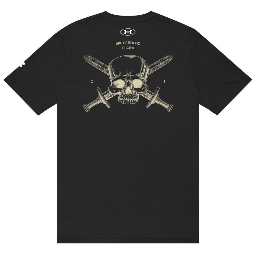 MEMENTO MORI Under Armour Ⓡ athletic t-shirt - Zero One Outpost LLC