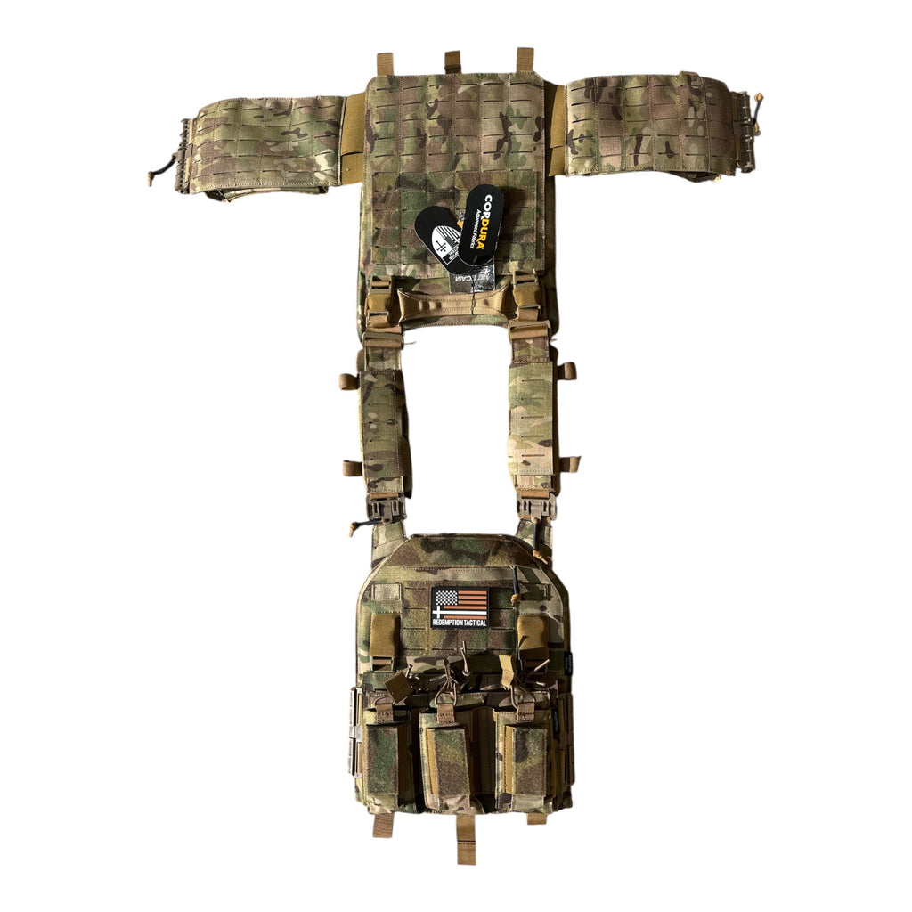 Redemption Tactical CRUSADER 2.0® V4 ARMOR FULL KIT COMBO PACKAGE LIGHTWEIGHT LEVEL IV (2) 10x12 Front/Back Plates (2) 6x8 Side Plates (Level IV) - Zero One Outpost