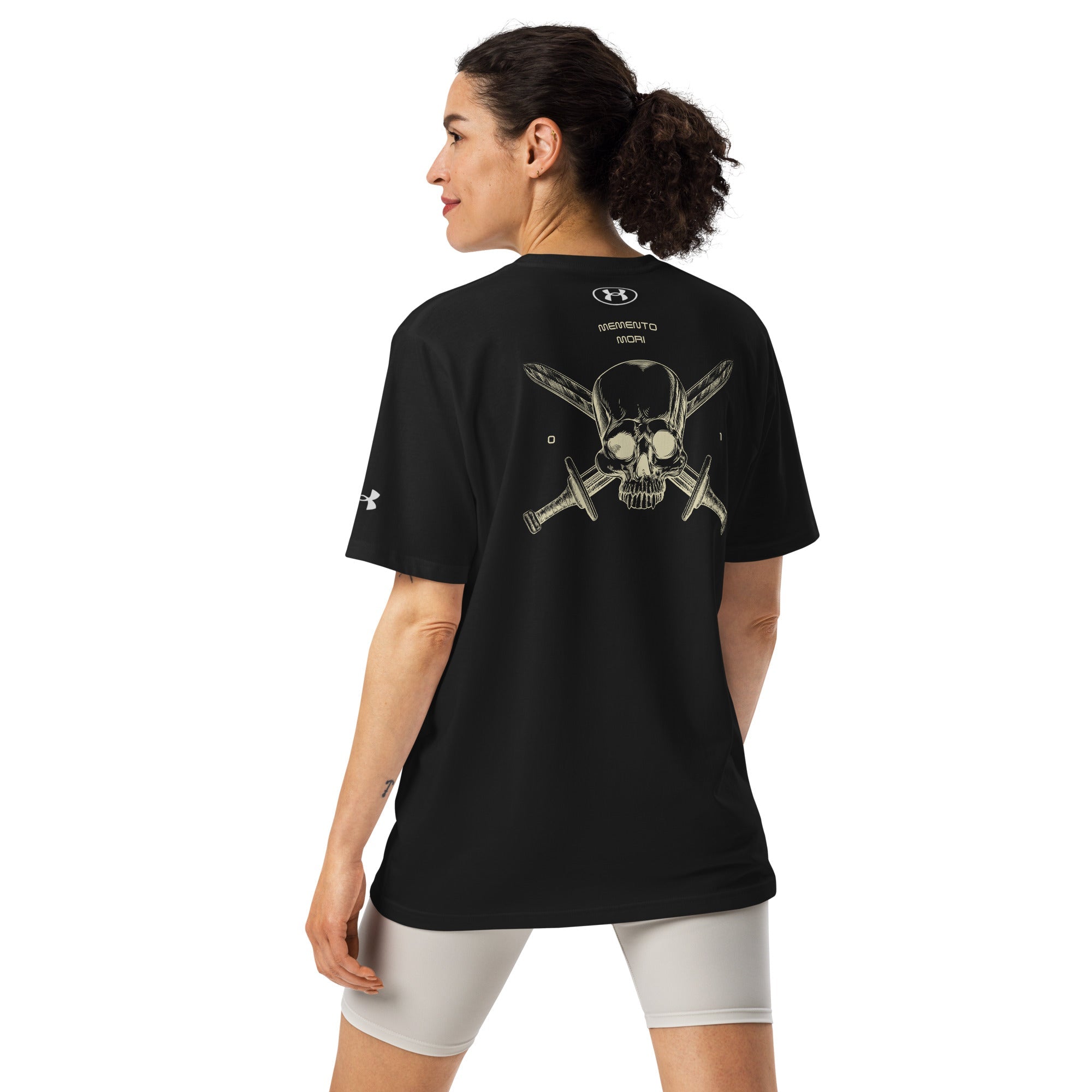 MEMENTO MORI Under Armour Ⓡ athletic t-shirt - Zero One Outpost LLC