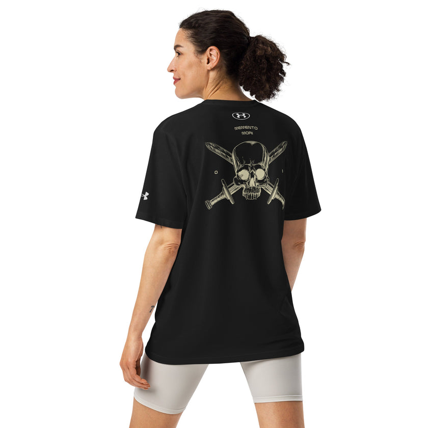 MEMENTO MORI Under Armour Ⓡ athletic t-shirt - Zero One Outpost LLC