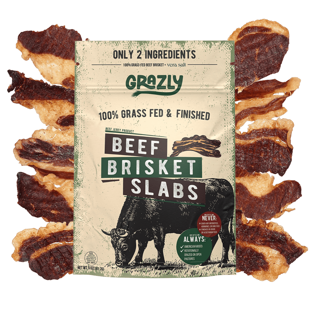 Beef Brisket Slabs - 100% Grass - Fed & Finished - Zero One Outpost