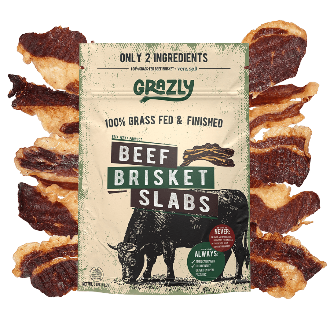 Beef Brisket Slabs - 100% Grass - Fed & Finished - Zero One Outpost