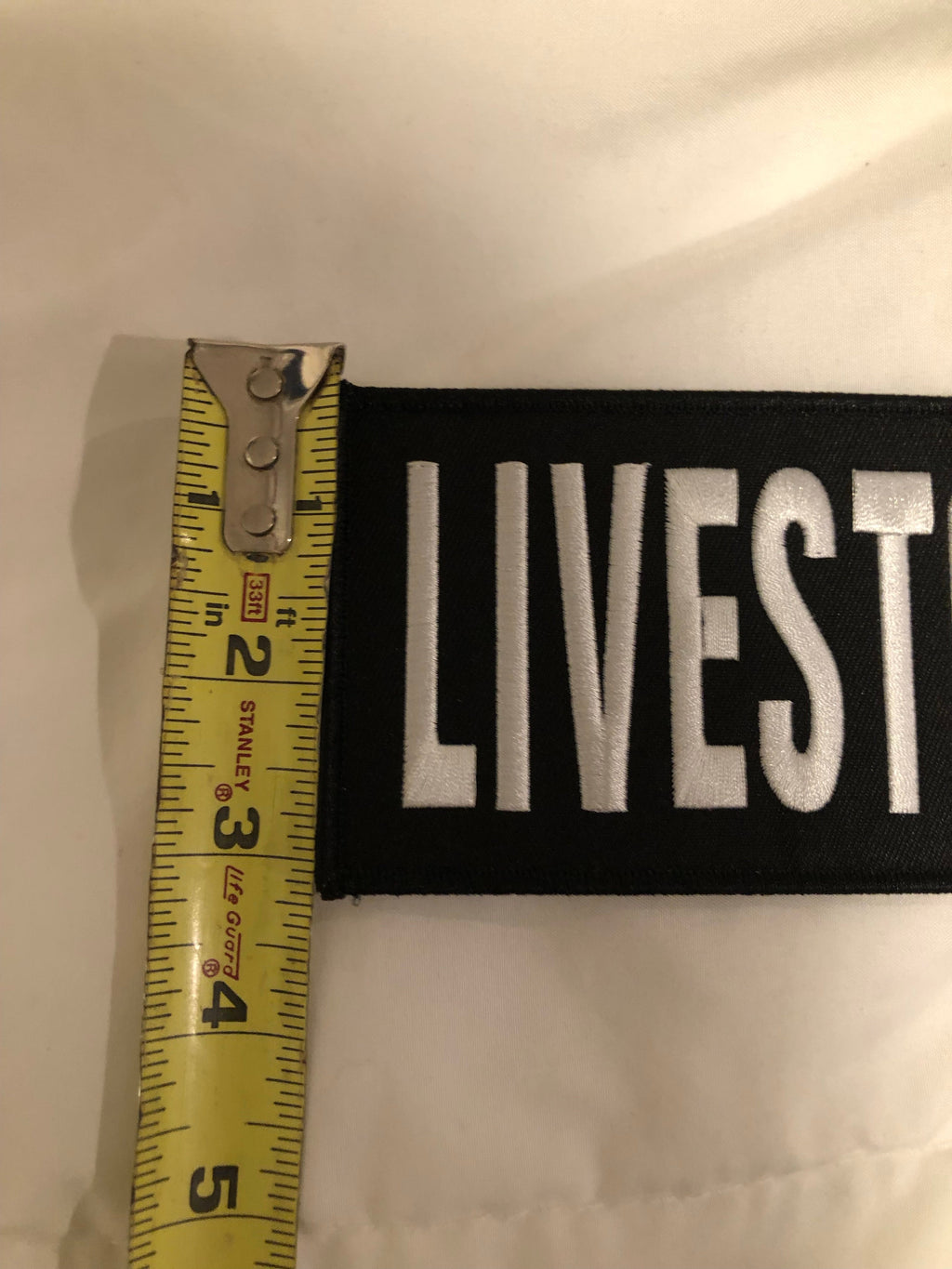 (Pair) LIVESTOCK AGENT Patches (3” x 10”) Hook and Loop - Zero One Outpost