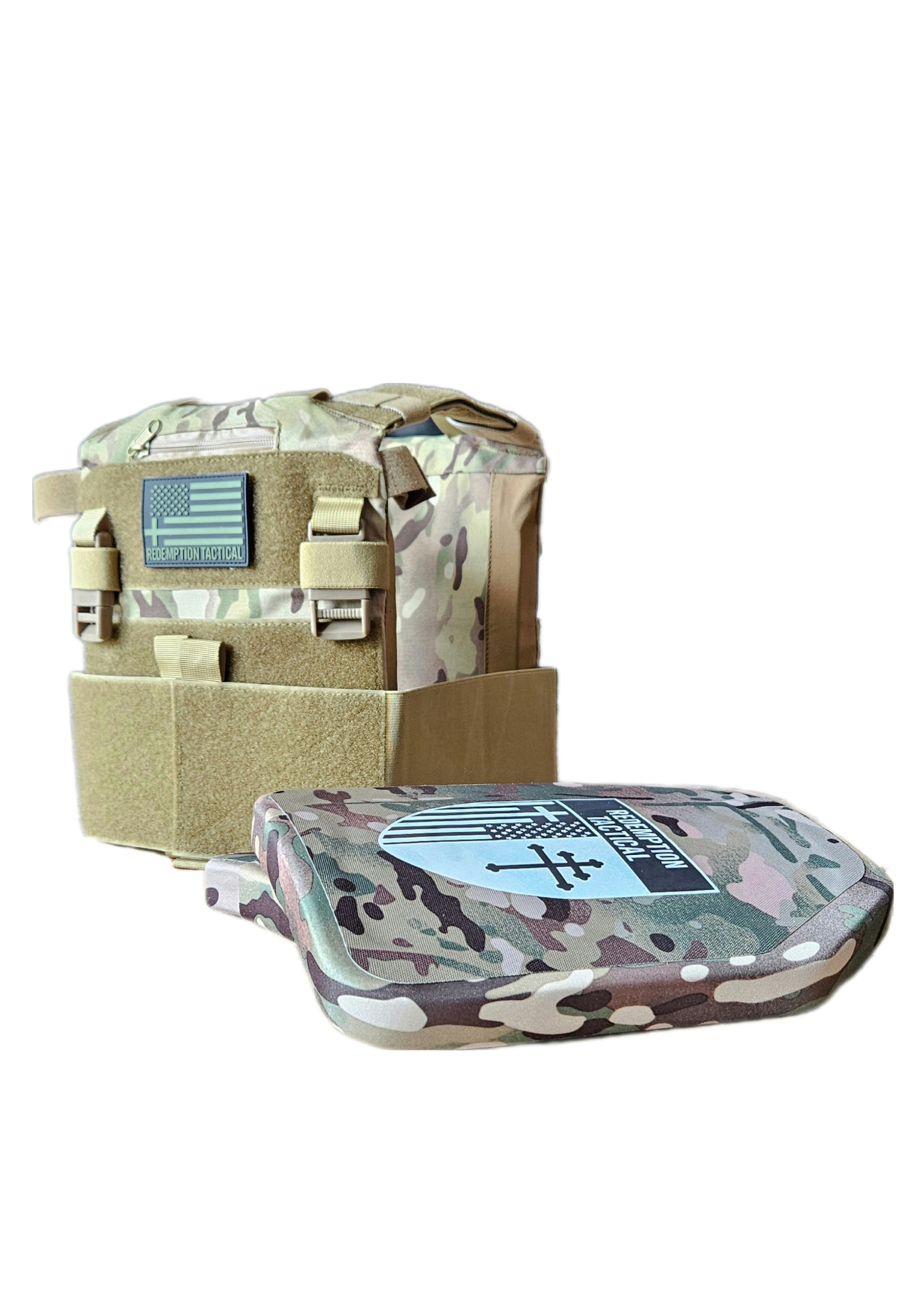 8x10 Level IV Recon 2.0 Armor Kit (Pair Level IV 8x10 Plates or Bundle 8x10 Plates +Recon 2.0 Carrier) - Zero One Outpost