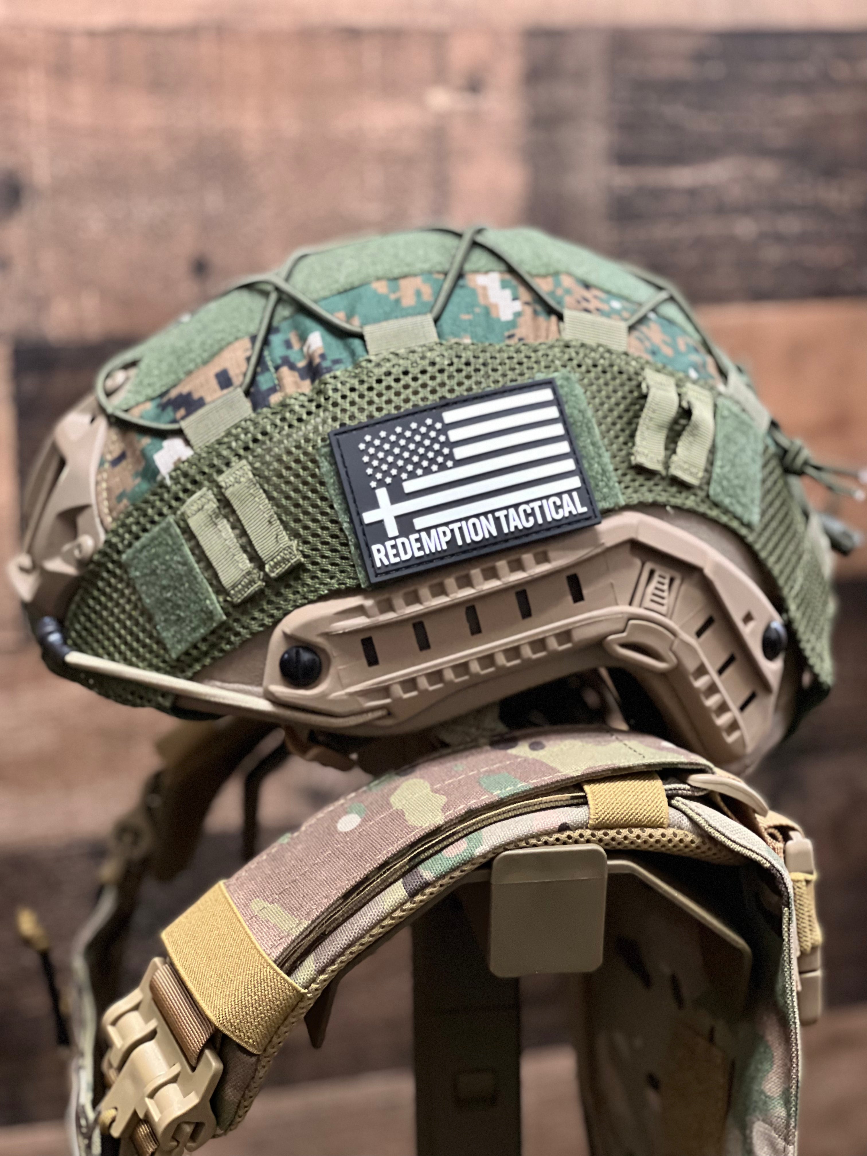 Redemption Tactical® High Cut Helmet Cover - Zero One Outpost
