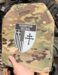 Double MULTI - CURVE | 10x12 Level IV Ballistic Female Multicurve Plates (Single Plate or as a Set) - Zero One Outpost