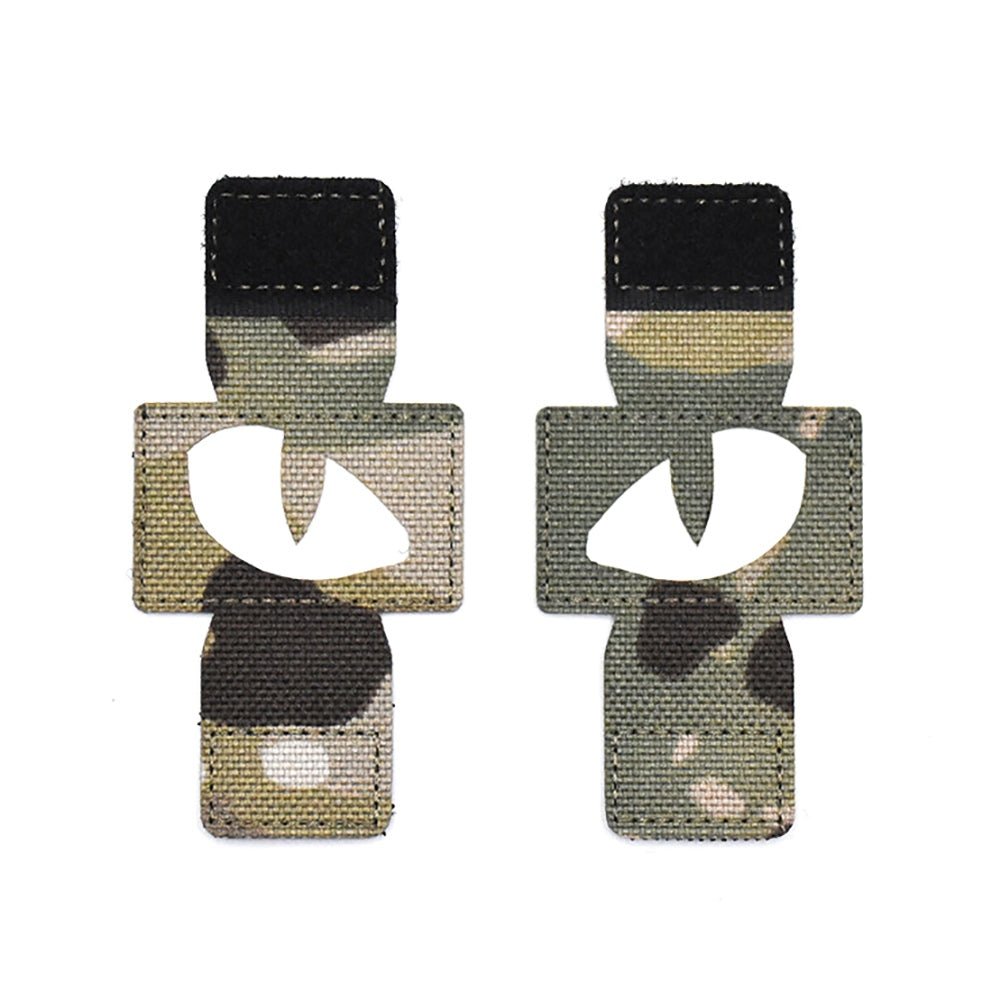 (PAIR) Tactical "Cat Eyes" Patches - Zero One Outpost