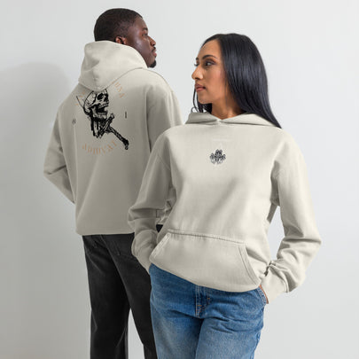 Urban Garment-Dyed Hoodie - Adiuvat - Zero One Outpost LLC