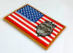 Death Before Dishonor PVC morale patch close-up - Zero One Outpost