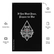 MAN OF PEACE Black Flag - Zero One Outpost