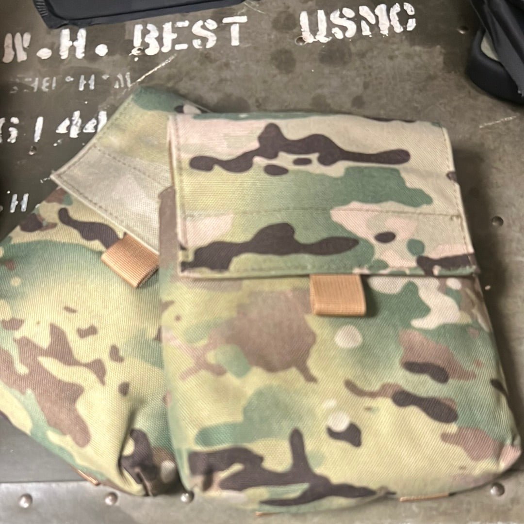 Pair of Crusader Side Plate Pouch (Adjustable for 6x6 or 8x6 plates) - Zero One Outpost