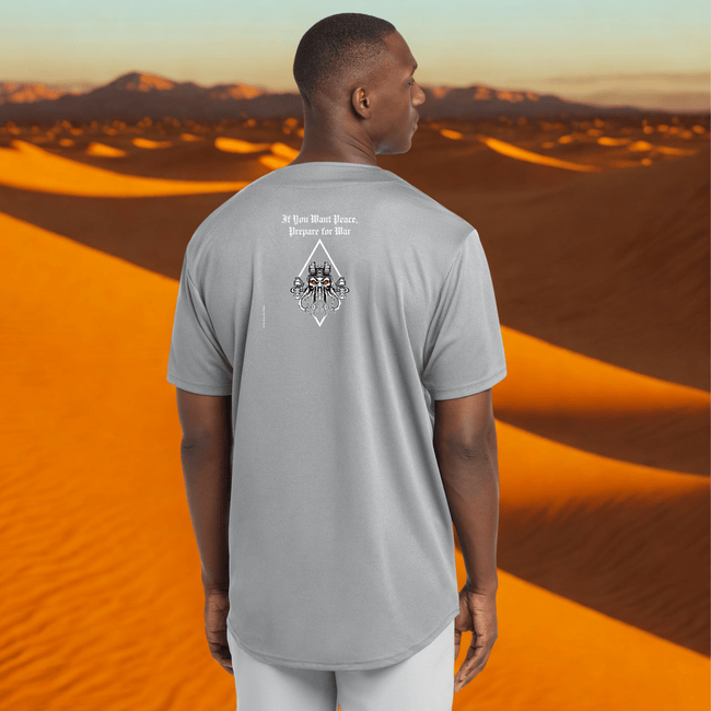Baseball Jersey — 'At Your Own Risk / Zero One' Mesh Button-Up - Zero One Outpost
