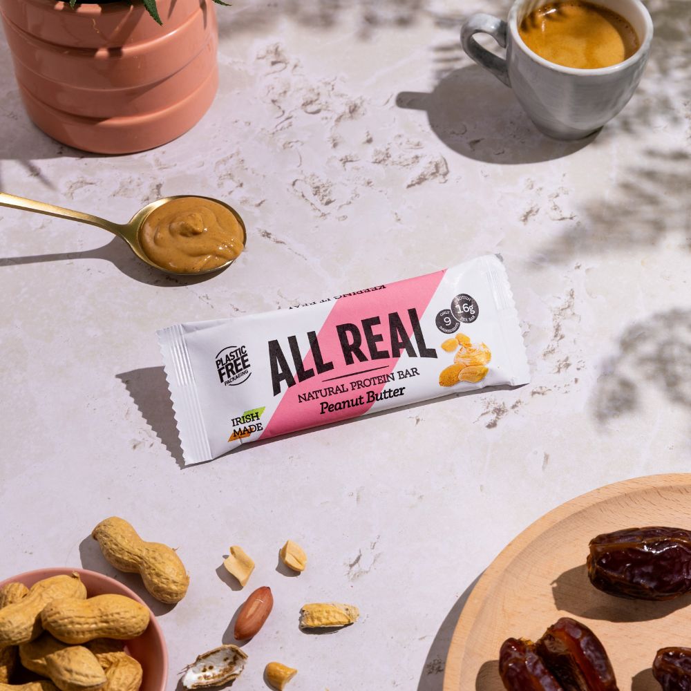 Peanut Butter Protein Bar 50g x 12 bars - Zero One Outpost