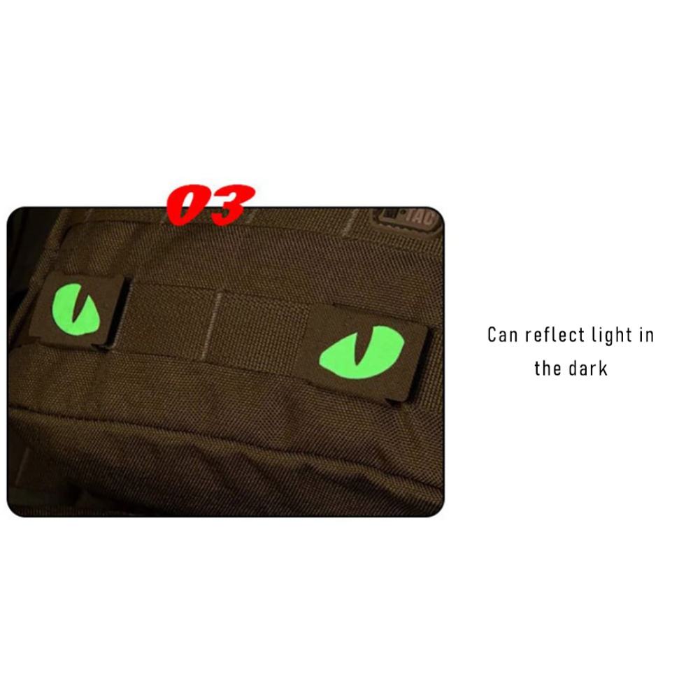 (PAIR) Tactical "Cat Eyes" Patches - Zero One Outpost