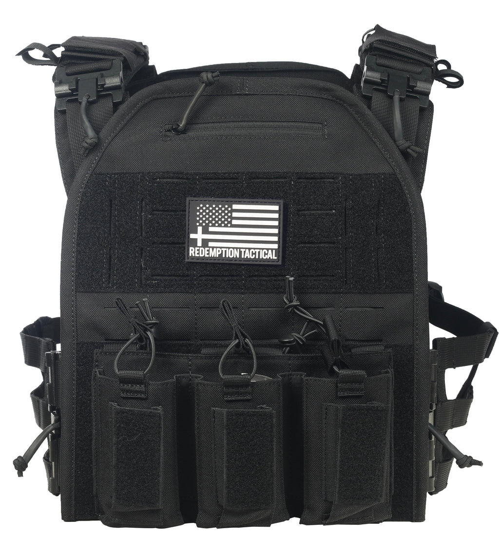 BIG BOY Crusader 2.0 XL Armor COMBO PACKAGE LIGHTWEIGHT LEVEL IV (2) XL Ceramic Front/Back Plates - Zero One Outpost