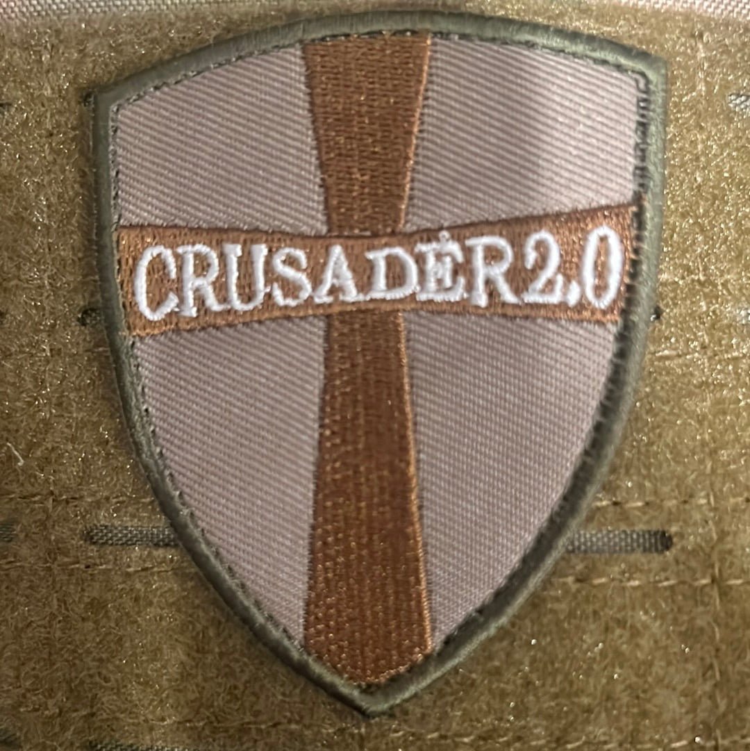 Crusader 2.0 Flag Patch (Knights Templar) - Zero One Outpost