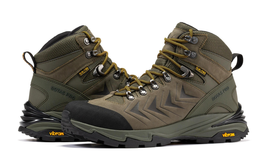 Botas Pro Olive 6 Inch Waterproof Hiking Boots with VIBRAM® Traction Lug Outsole BP22123 - Zero One Outpost
