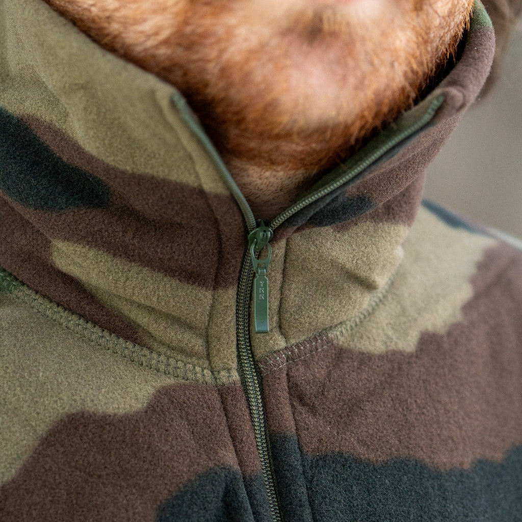 Unissued French CCE Woodland Fleece - Zero One Outpost