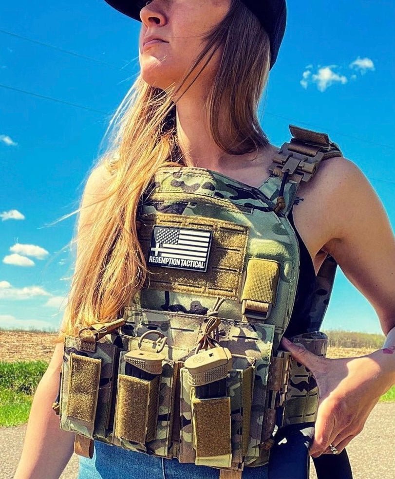 Redemption Tactical CRUSADER 2.0® V4 ARMOR FULL KIT COMBO PACKAGE LIGHTWEIGHT LEVEL IV (2) 10x12 Front/Back Plates (2) 6x8 Side Plates (Level IV) - Zero One Outpost