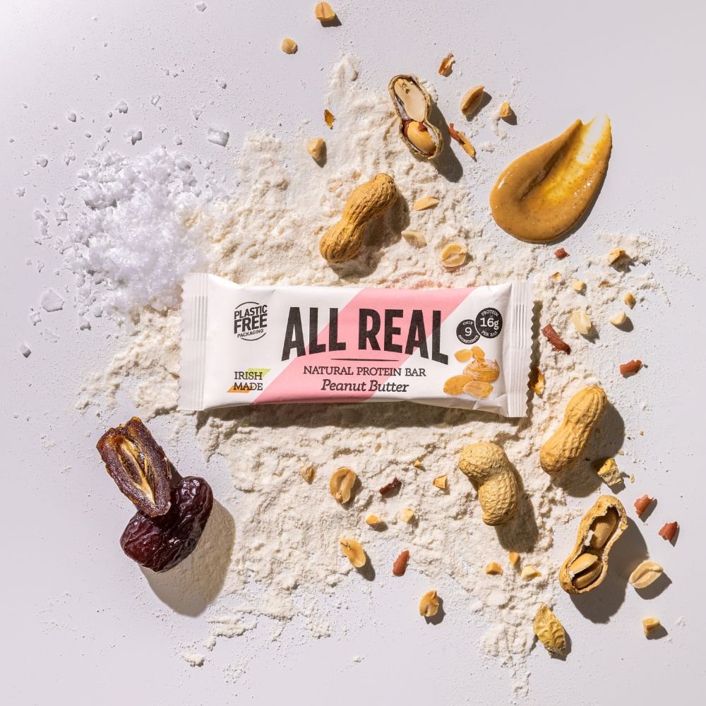 Peanut Butter Protein Bar 50g x 12 bars - Zero One Outpost