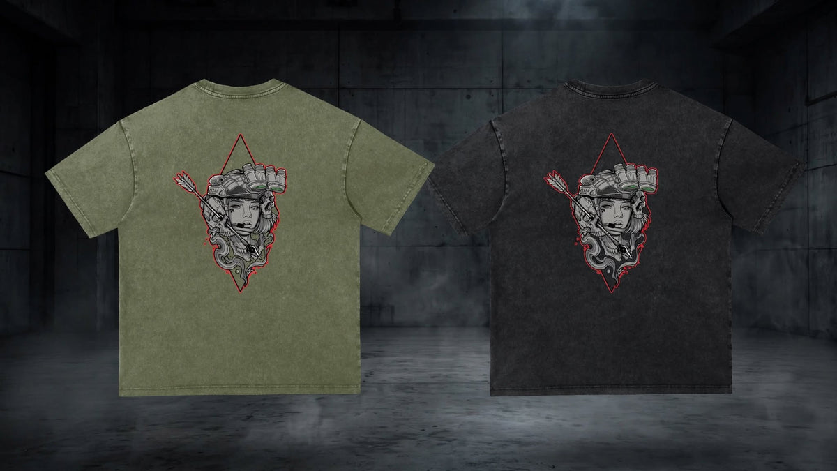 Kafir Collection— Snow-Washed Heavyweight Tees - Zero One Outpost