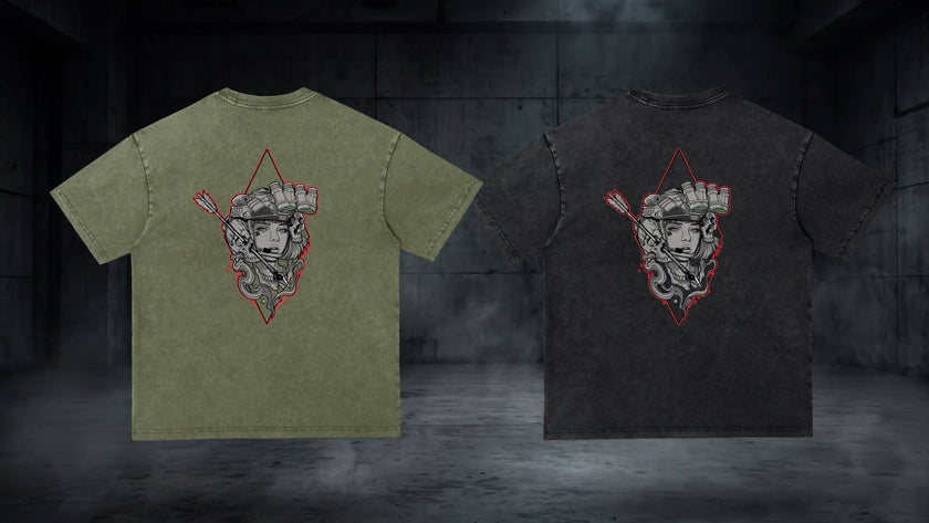 Kafir Collection— Snow-Washed Heavyweight Tees - Zero One Outpost