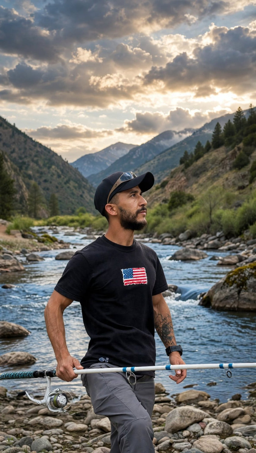 PATRIOTIC PARABELLUM TEE - Zero One Outpost