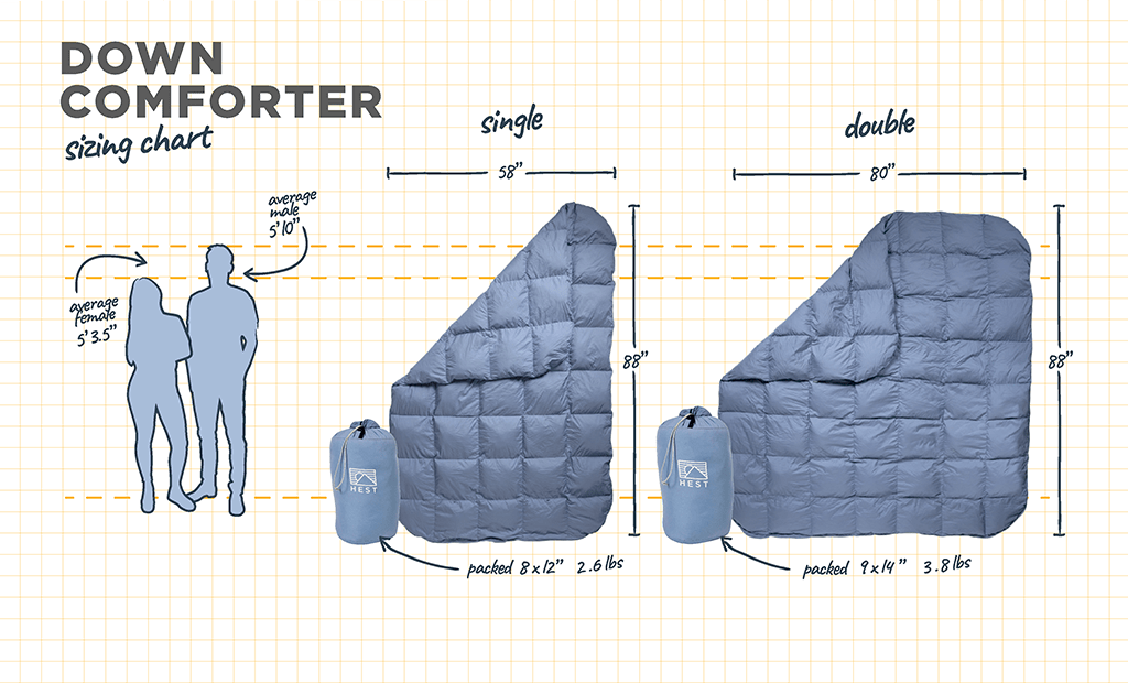 Down Comforter - Zero One Outpost