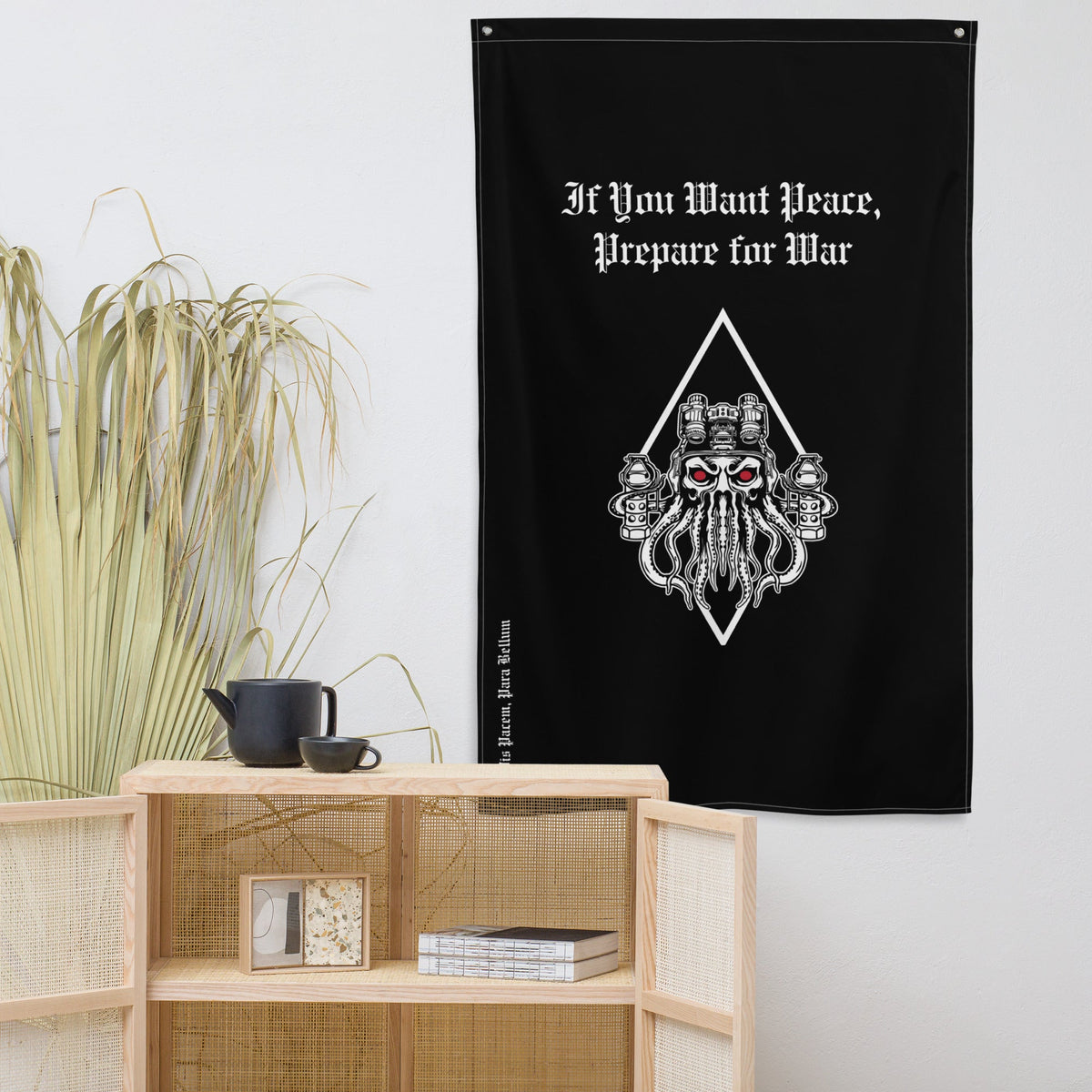 MAN OF PEACE Black Flag - Zero One Outpost